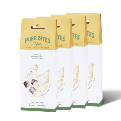 OPET Freeze Dried Cat Treats-Chicken Cubes-50g