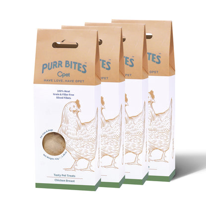 OPET Freeze Dried Cat Treats-Chicken Breast Sliced-42g