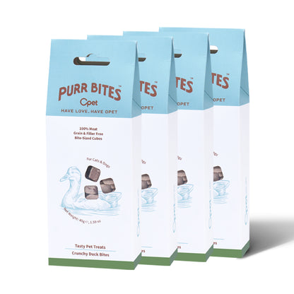 OPET Freeze Dried Cat Treats-Duck Cubes-45g