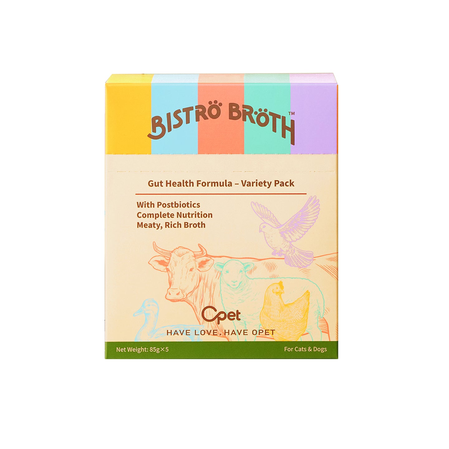 OPET Bistro Broth for Cats and Dogs- Mixed Flavor