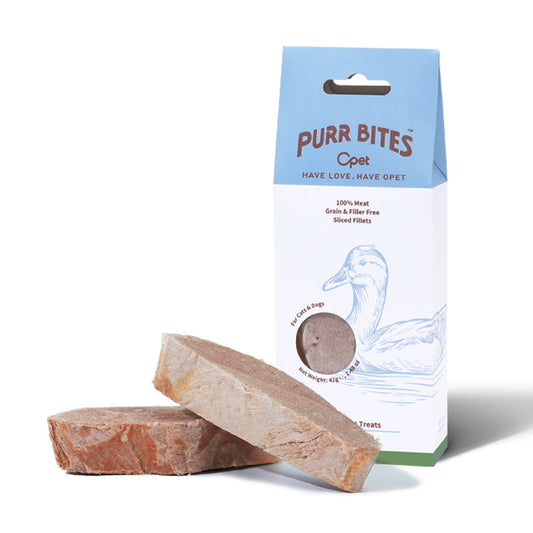 OPET Freeze Dried Cat Treats- Duck Breast Sliced- 42g