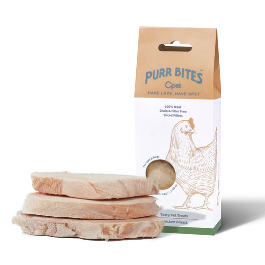 OPET Freeze Dried Cat Treats-Chicken Breast Sliced-42g