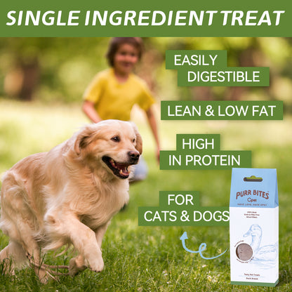 OPET Freeze Dried Cat Treats- Duck Breast Sliced- 42g