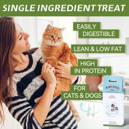 OPET Freeze Dried Cat Treats-Duck Cubes-45g