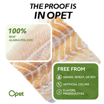 OPET Freeze Dried Cat Treats- Cod- 40g