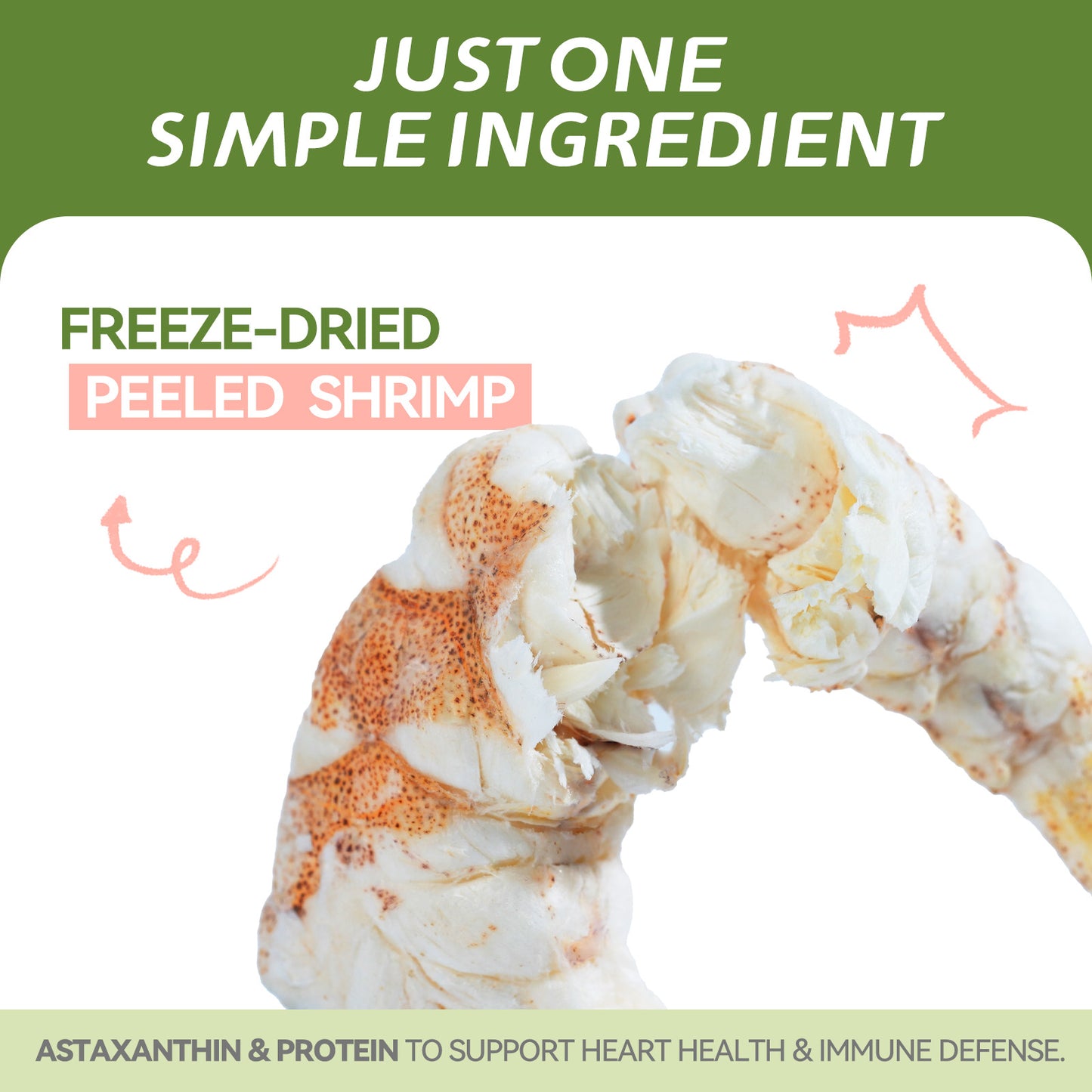 OPET Freeze Dried Cat Treats- Shrimp- 12g