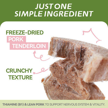 OPET Freeze Dried Cat Treats- Pork Sliced- 42g