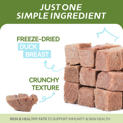 OPET Freeze Dried Cat Treats-Duck Cubes-45g