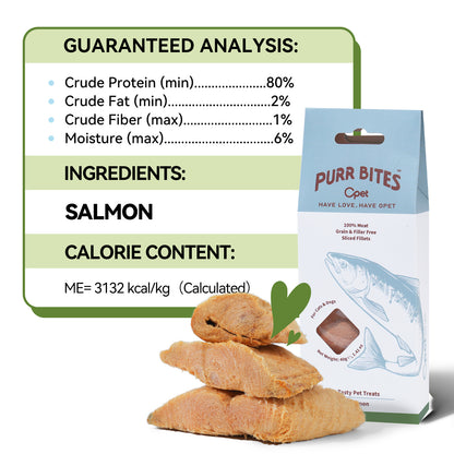 OPET Freeze Dried Cat Treats- Salmon- 40g