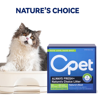 NZ No.1 Corn&Cassava Cat Litter（7.3kg｜18L）