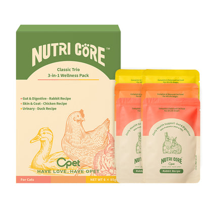 NUTRI CORE Wet Food 85g*6