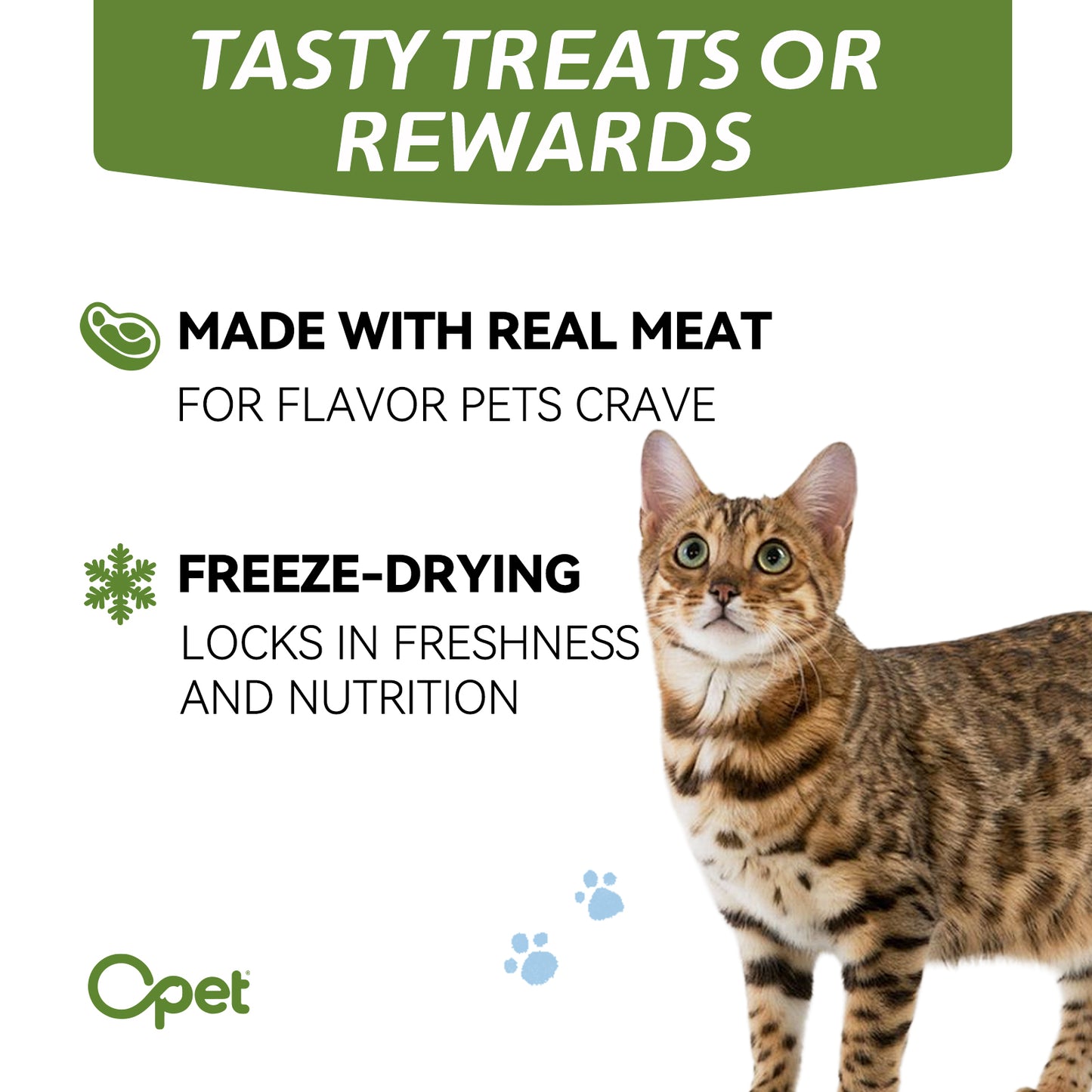 OPET Freeze Dried Cat Treats- Duck Breast Sliced- 42g