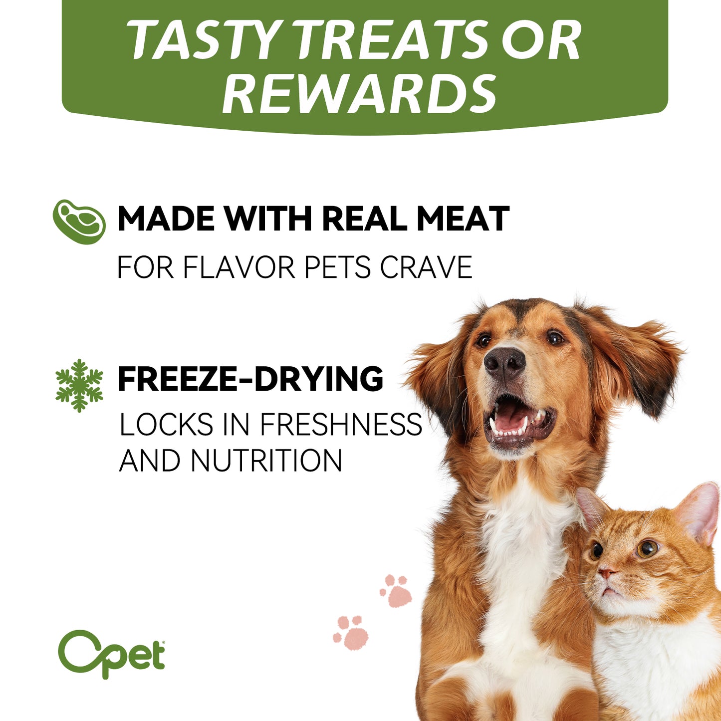 OPET Freeze Dried Cat Treats- Chicken Neck- 40g