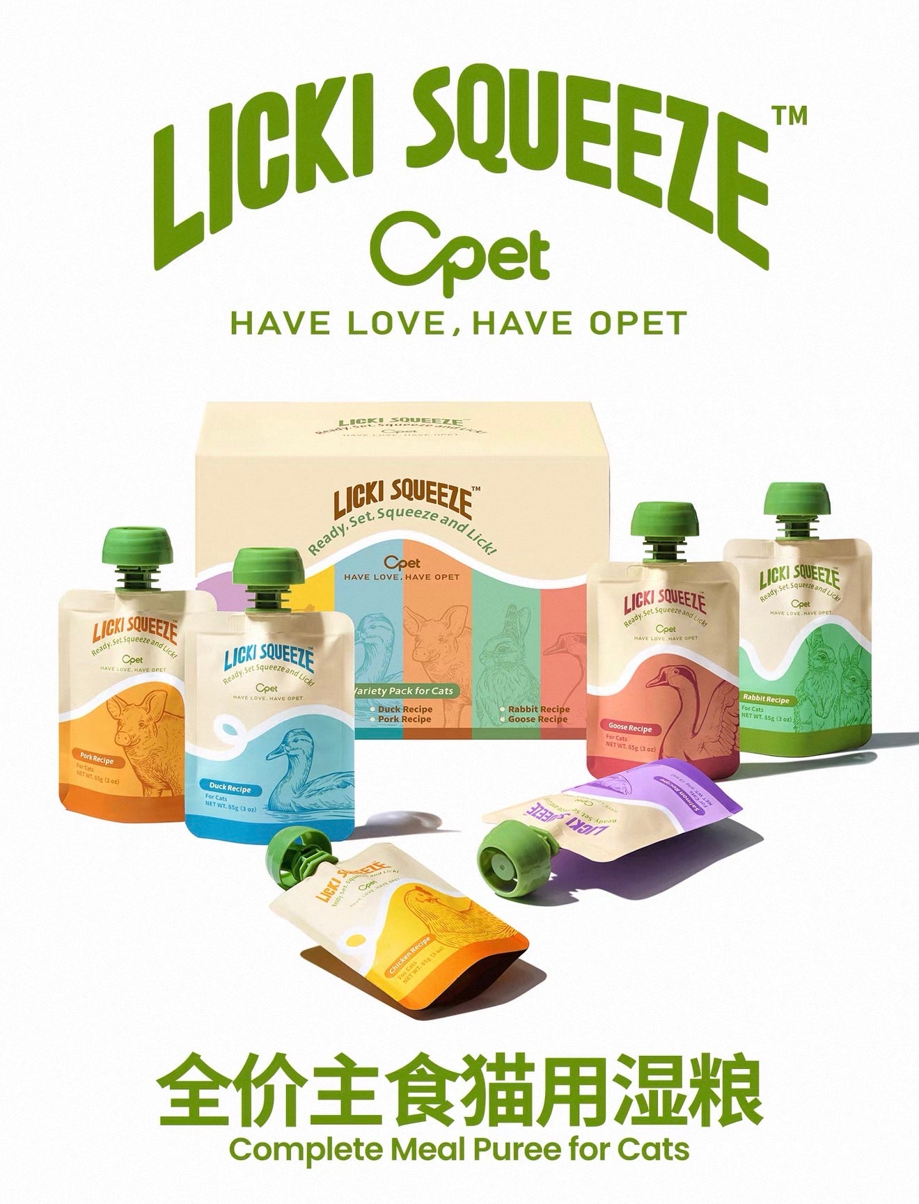 Licki squeeze(85g*6)