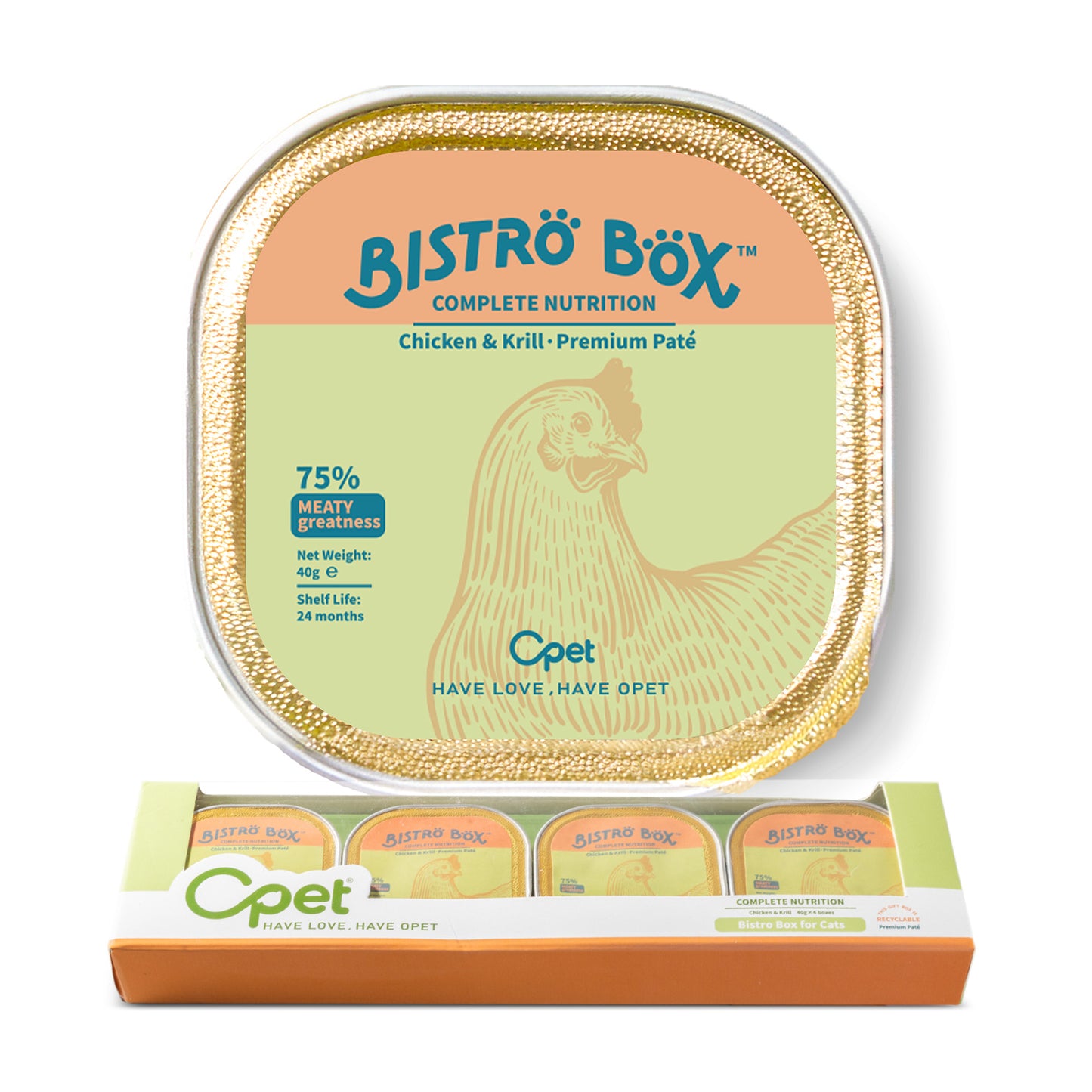 Bistro Box Single flavor（160g）